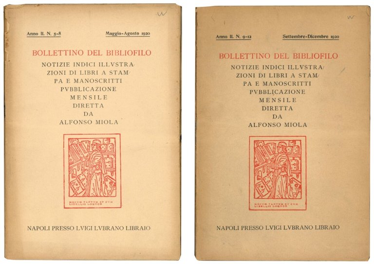 Bollettino del bibliofilo: notizie, indici, illustrazioni di libri a stampa …