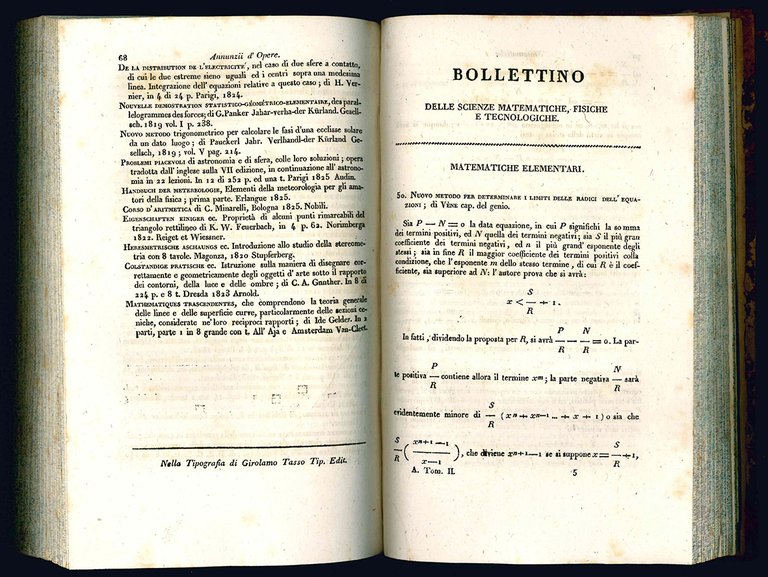 Bollettino delle scienze tecnologiche. Quinta sezione del bollettino universale delle …