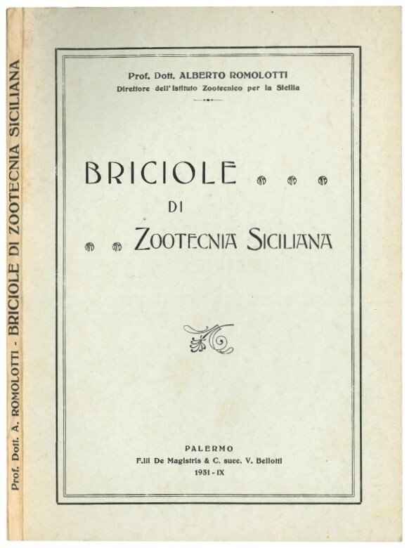 Briciole di Zootecnia Siciliana.