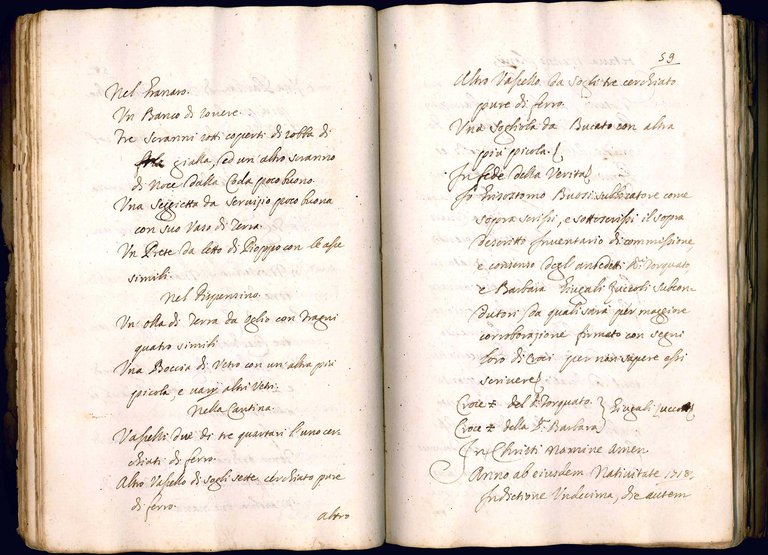 C. 1718. 1719. 1720. 1721. In Zuccolo cum Zuccolo, et …