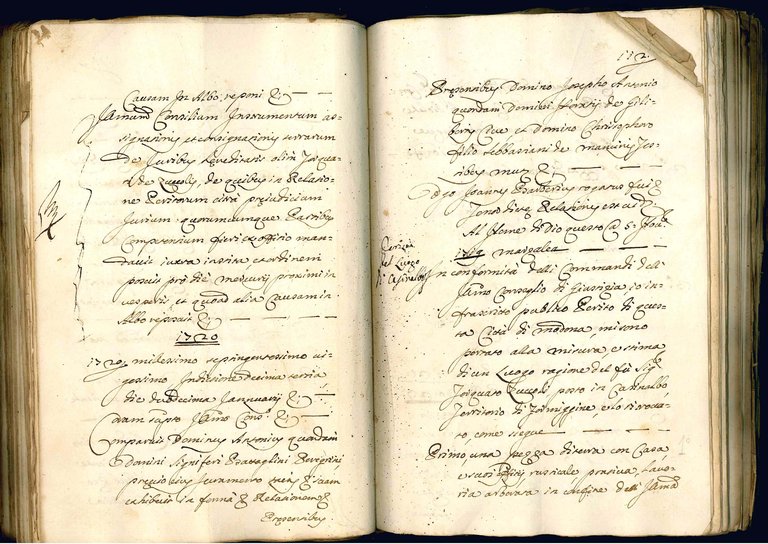 C. 1718. 1719. 1720. 1721. In Zuccolo cum Zuccolo, et …