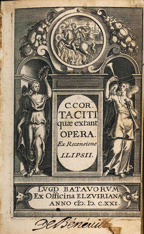 C.Cor. Taciti quæ extant Opera Ex recensione I. Lipsii | Immagine Gallery 2