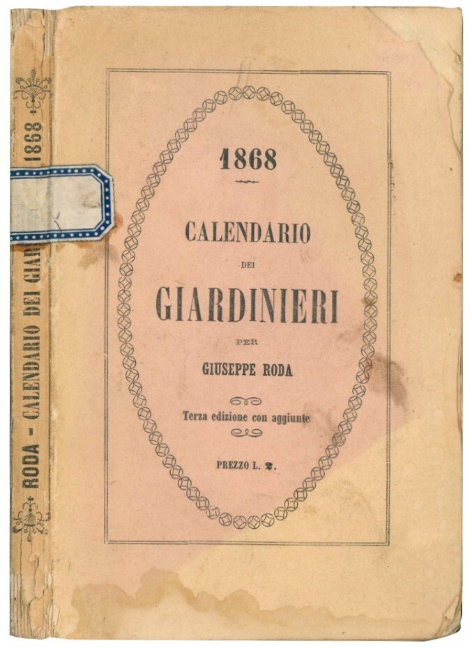 Calendario dei giardinieri ossia Indicazione mensile per ogni genere di …