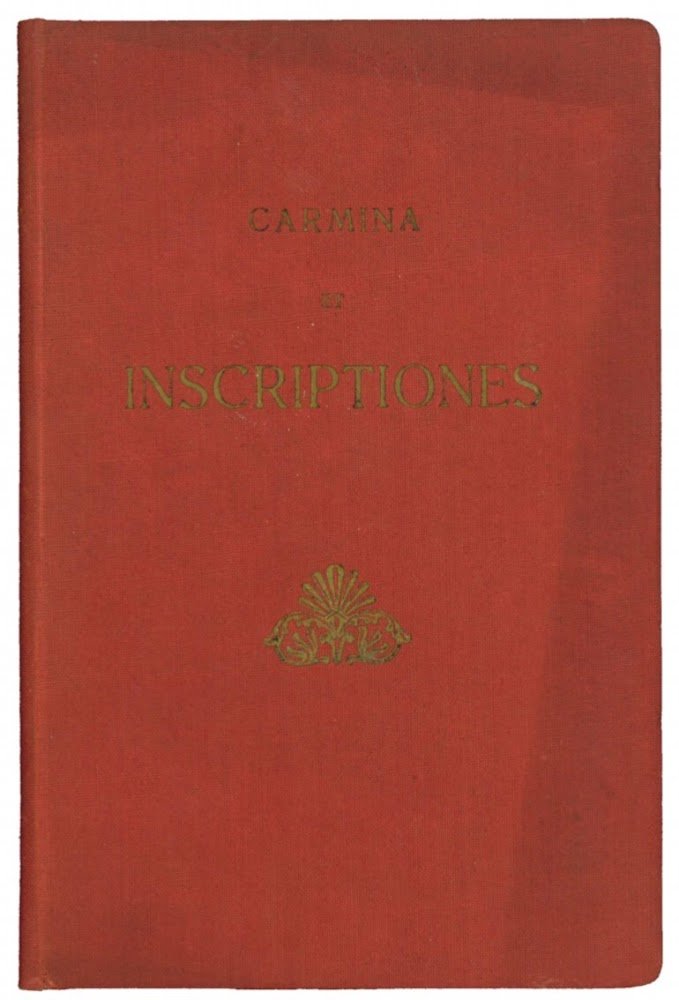 Carmina et inscriptiones.