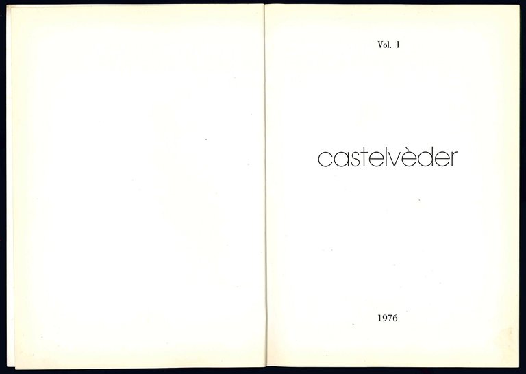 Castelvèder. Vol. I.