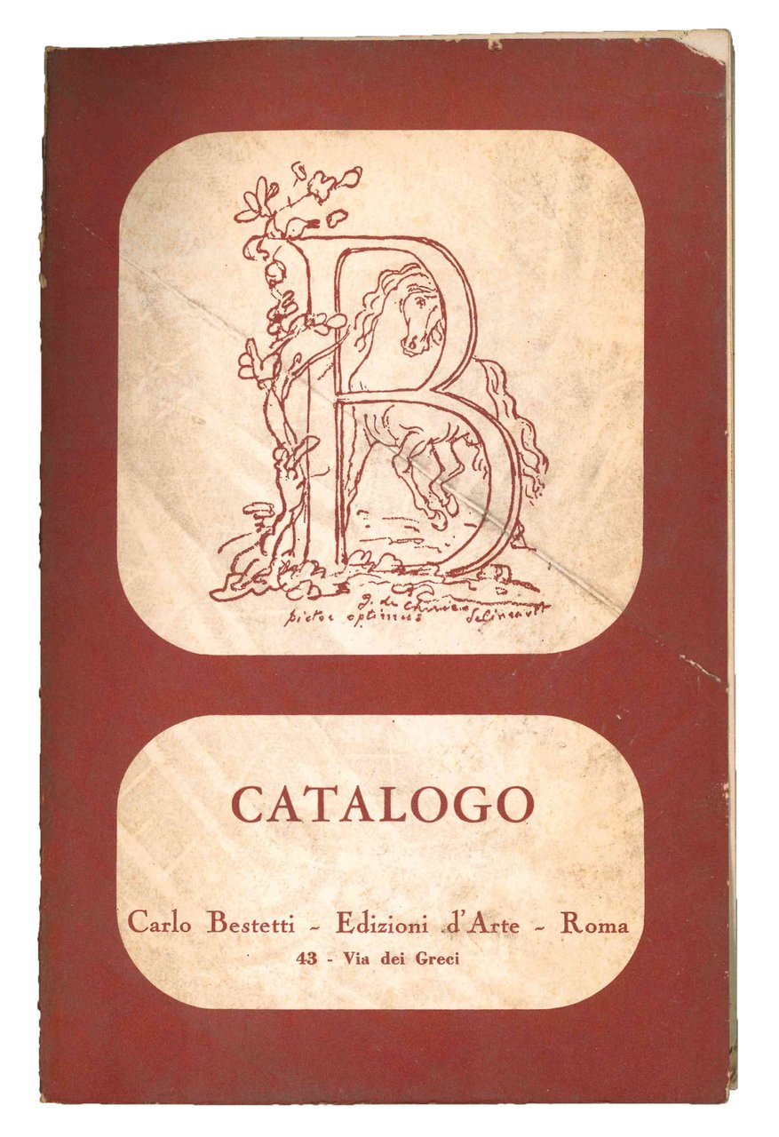 Catalogo. Edizioni d'Arte, Edizioni numerate, Litografie. | Immagine principale