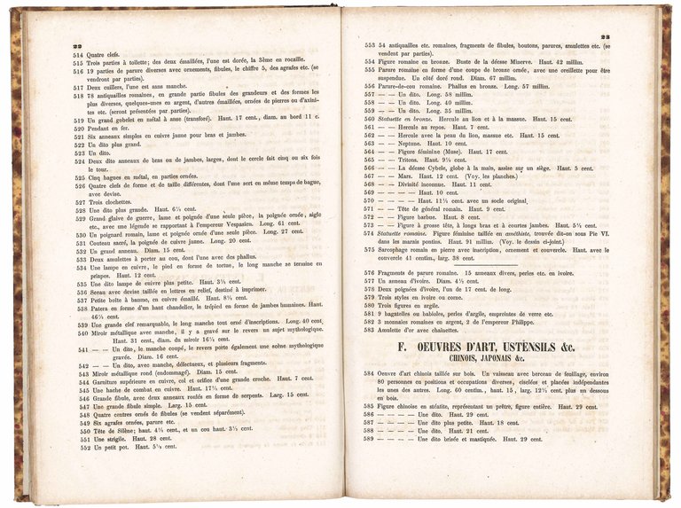 Catalogue de la collection des antiquités et d'objets de haute … | Immagine Gallery 5