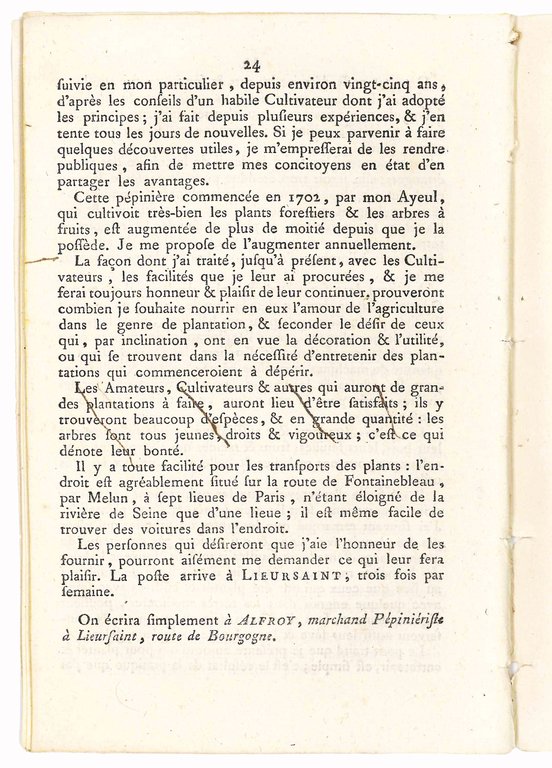 Catalogue des arbres et abrisseaux, arbustes et plantes, élevés par … | Immagine Gallery 3