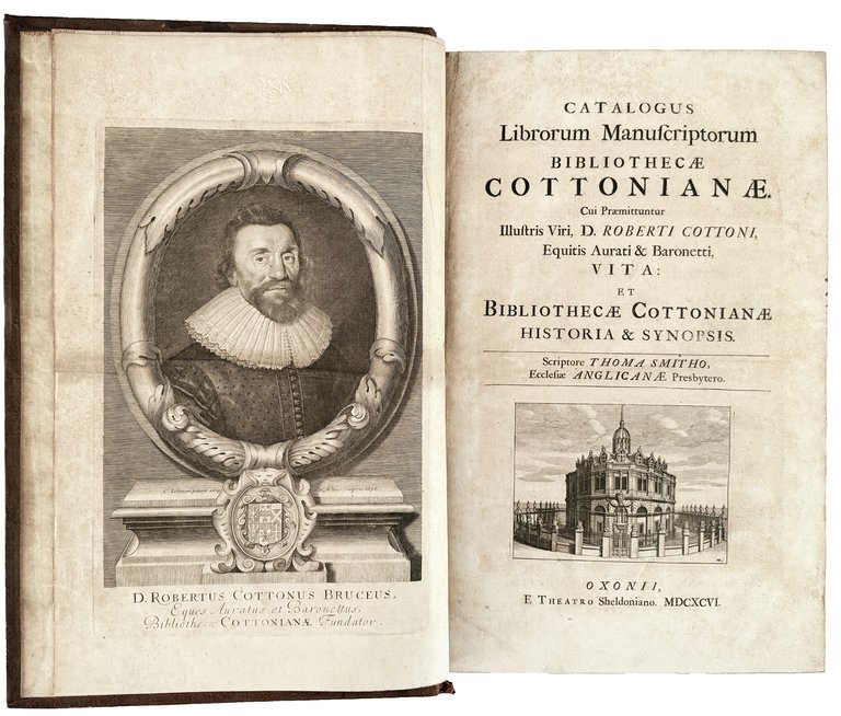 Catalogus librorum manuscriptorum bibliothecae Cottonianae (bound with:) Catalogi librorum manuscriptorum … | Immagine Gallery 1