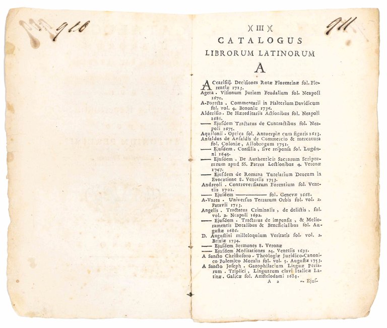 Catalogus librorum omnium facultatum tam veterum, quam recentiorum qui venales …