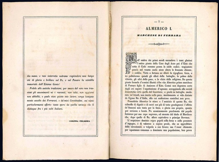 Cenni biografici dei marchesi e duchi estensi, signori di Ferrara …