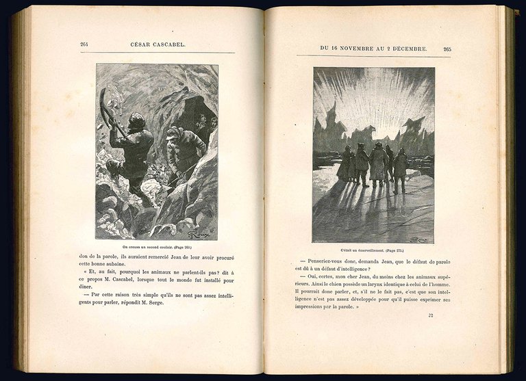 César Cascabel par Jules Verne. 85 dessins de George Roux …