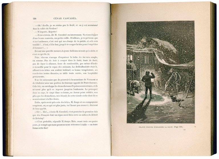 César Cascabel par Jules Verne. 85 dessins de George Roux …