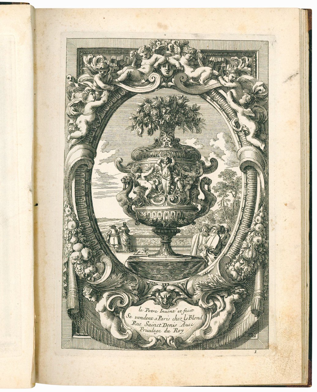 Collection of plates of different kinds of ornaments