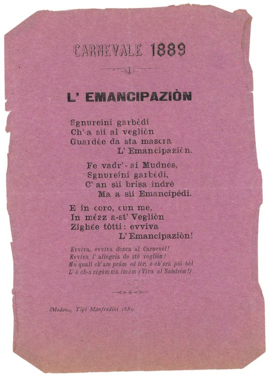Collezione di 23 manifesti e fogli volanti di gusto popolare. …