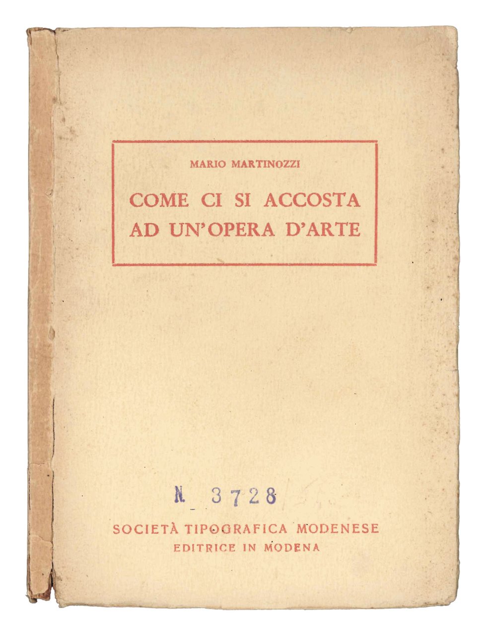 Come ci si accosta ad un'opera d'arte. | Immagine principale