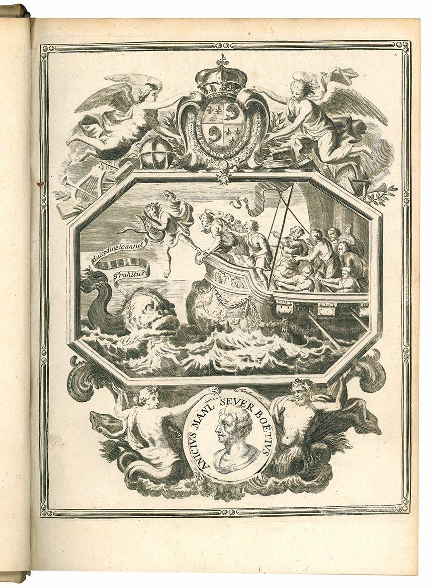 Consolationis philosophiae libros quinque interpretatione et notis illustravit Petrus Callyus …