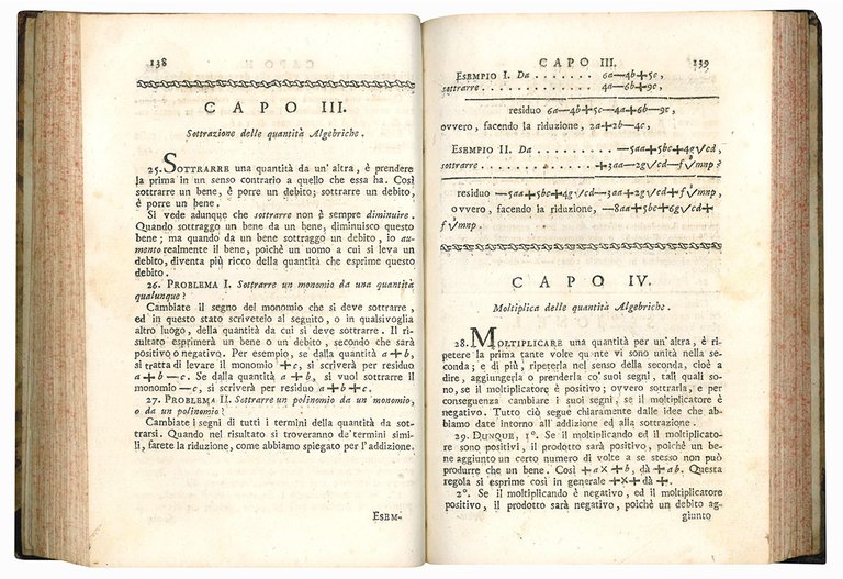 Corso di matematica del signor abate Bossut tradotto dal francese …