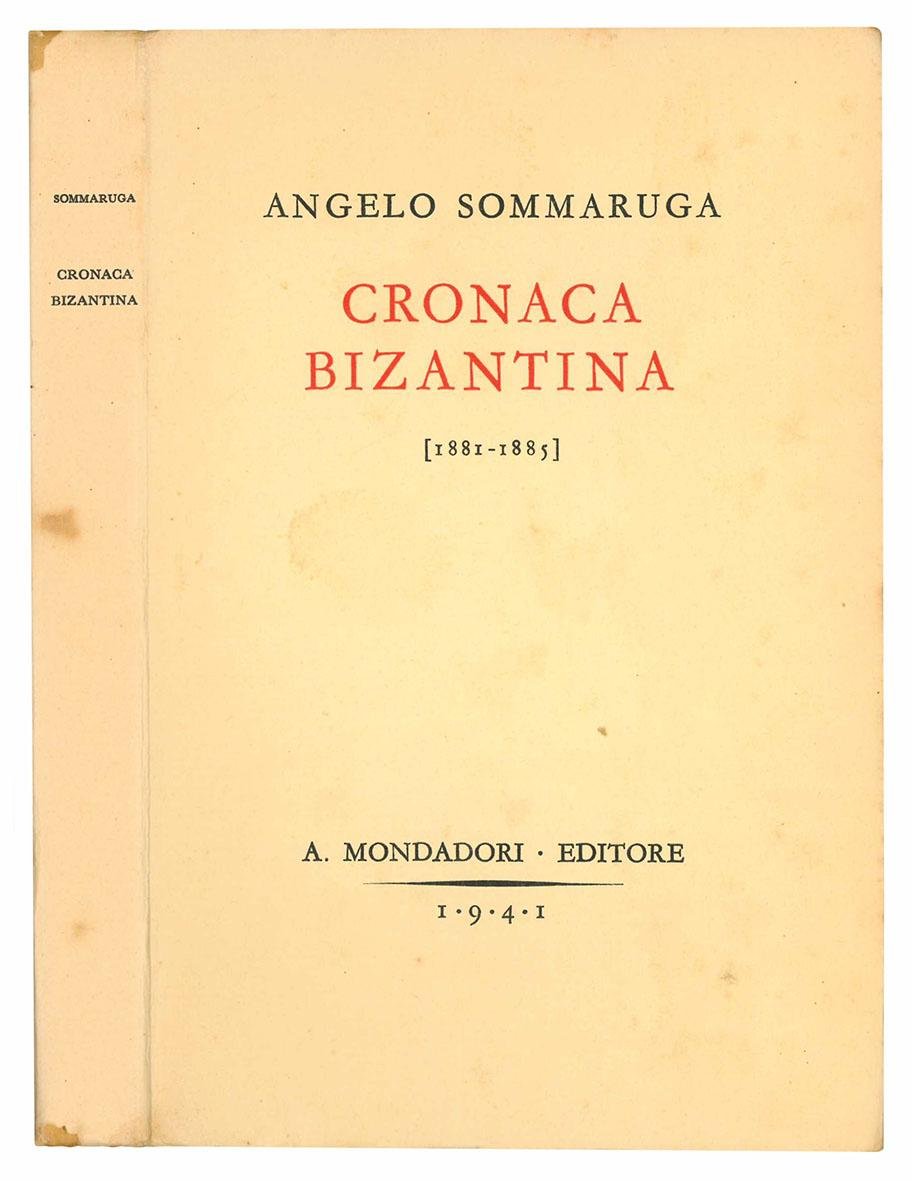 Cronaca bizantina [1881-1885]. Note e ricordi. Con 20 illustrazioni fuori …