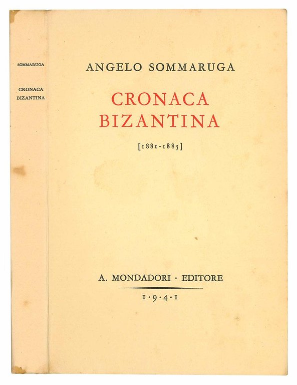 Cronaca bizantina [1881-1885]. Note e ricordi. Con 20 illustrazioni fuori … | Immagine Gallery 1