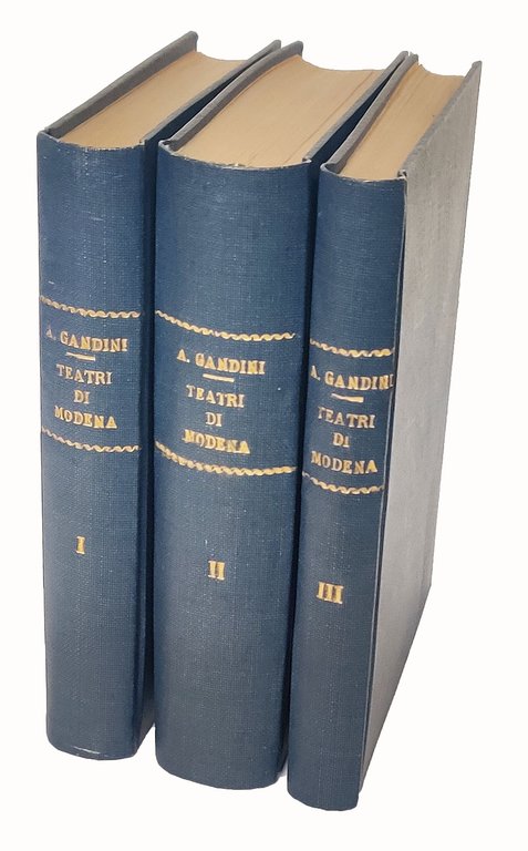 Cronistoria dei teatri di Modena dal 1539 al 1871 […] …