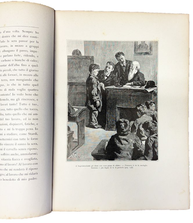 Cuore libro per i ragazzi. Con illustrazioni di A. Ferraguti, …