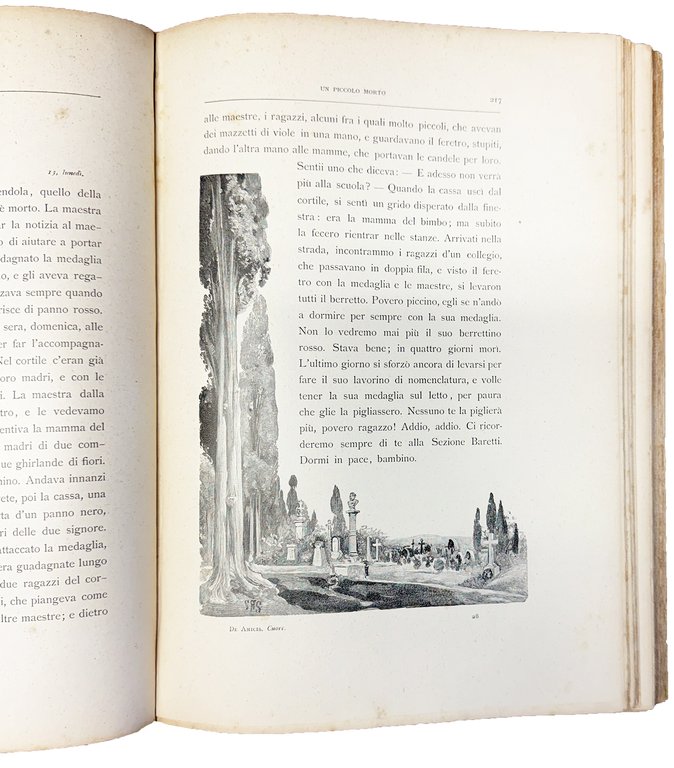 Cuore libro per i ragazzi. Con illustrazioni di A. Ferraguti, …