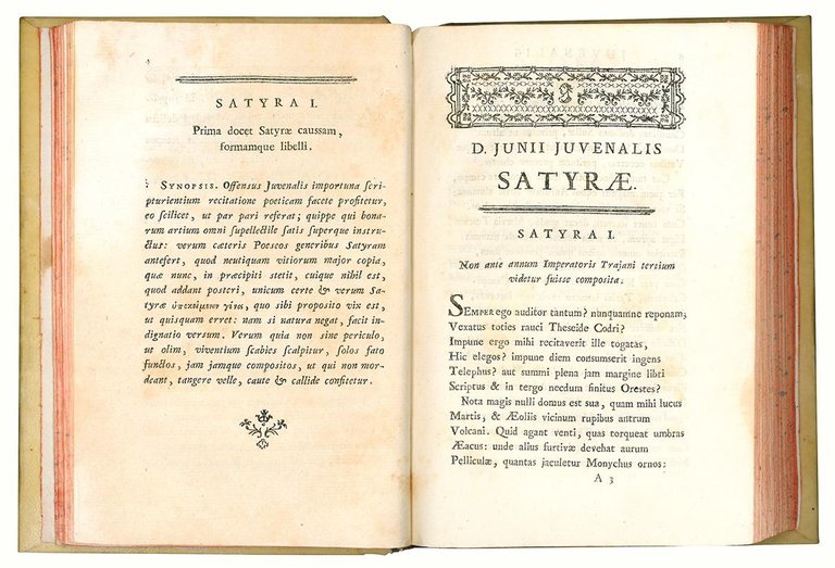 D. Junii Juvenalis, Auli Persii Flacci et Sulpiciæ satyræ. Ex …