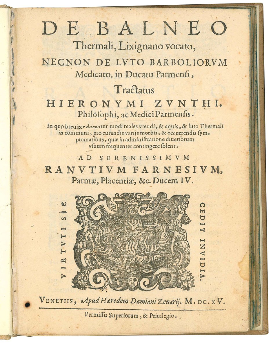 De balneo thermali, Lixignano vocato, necnon de luto barboliorum medicato, …