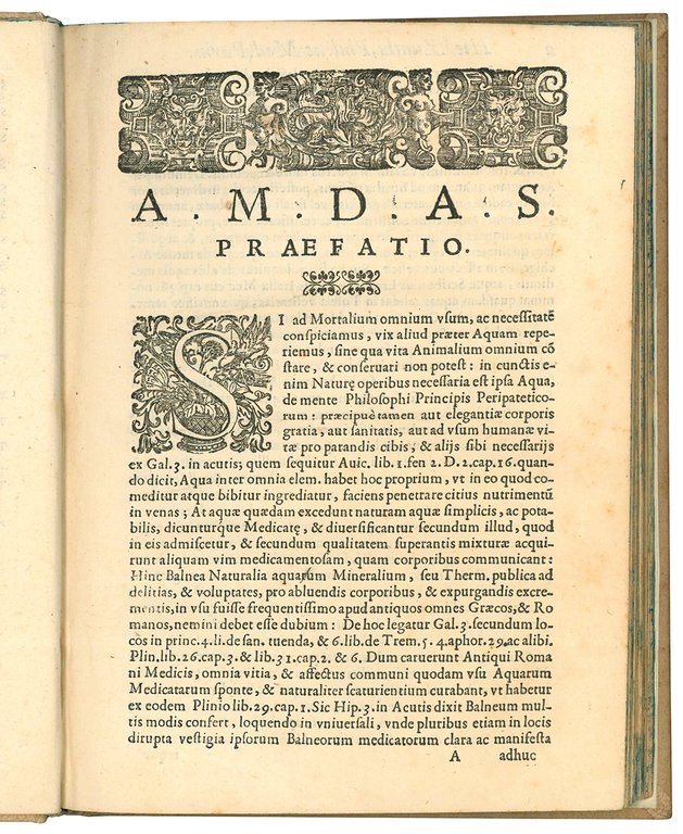 De balneo thermali, Lixignano vocato, necnon de luto barboliorum medicato, …