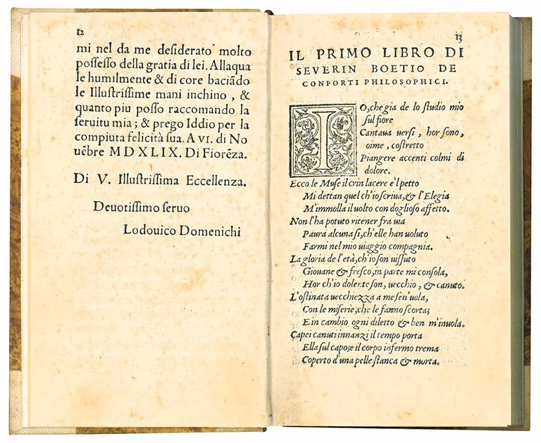 De conforti philosophici, tradotto per M. Lodovico Domenichi