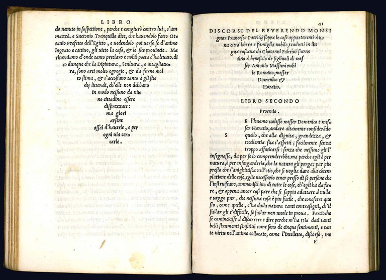 De discorsi [...], sopra alle cose appartenenti ad una città …