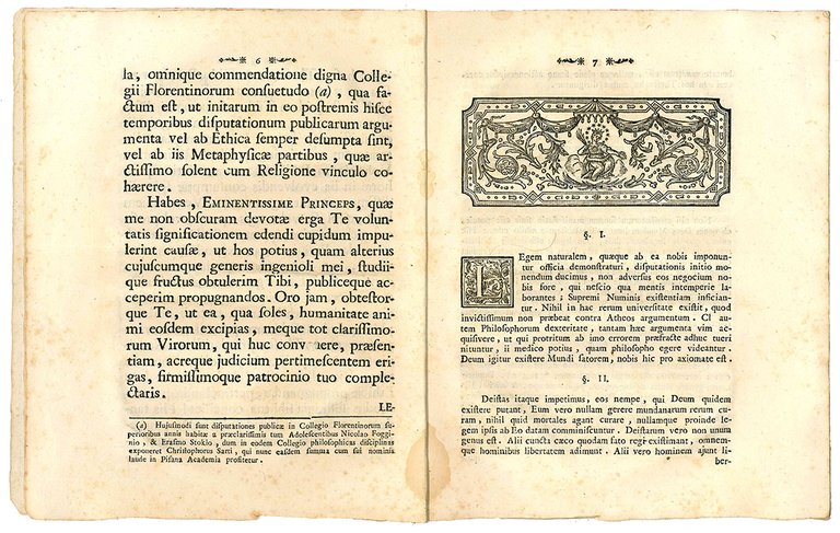 De lege naturali ejusque officiis theses ethicae eminentissimo principi Mario …