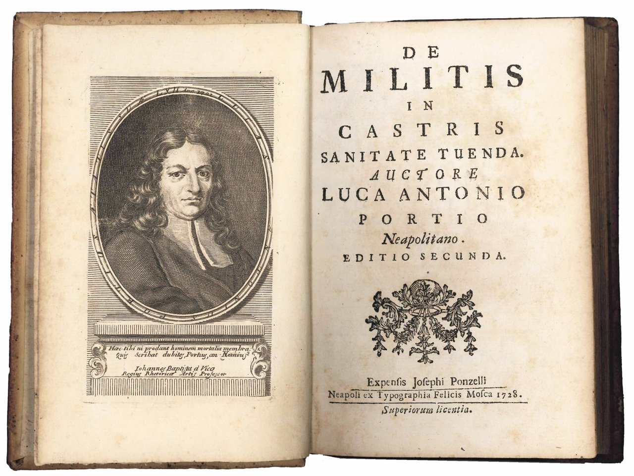 De militis in castris sanitate tuenda. Auctore Luca Antonio Portio … | Immagine principale