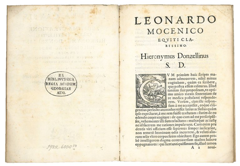 De natura, causis, et legitima curatione febris pestilentis Hieronymi Donzellini …