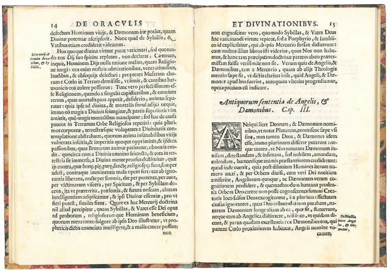 De oraculis et divinationibus antiquorum. Auctore Ioan. Antonio Venerio patricio …