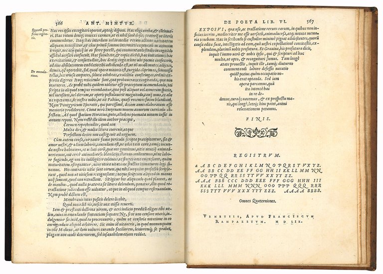 De poeta, ad Hectorem Pignatellum, Vibonensium ducem, libri sex