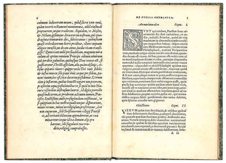 De puella Germanica, quae fere biennium vixerat sine cibo, potuque. …