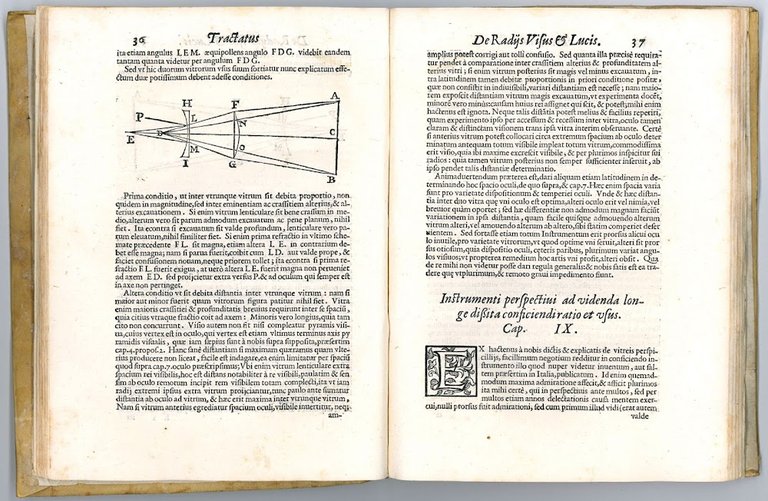 De radiis visus et lucis in vitris perspectivis et iride …