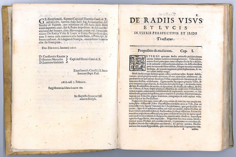 De radiis visus et lucis in vitris perspectivis et iride …