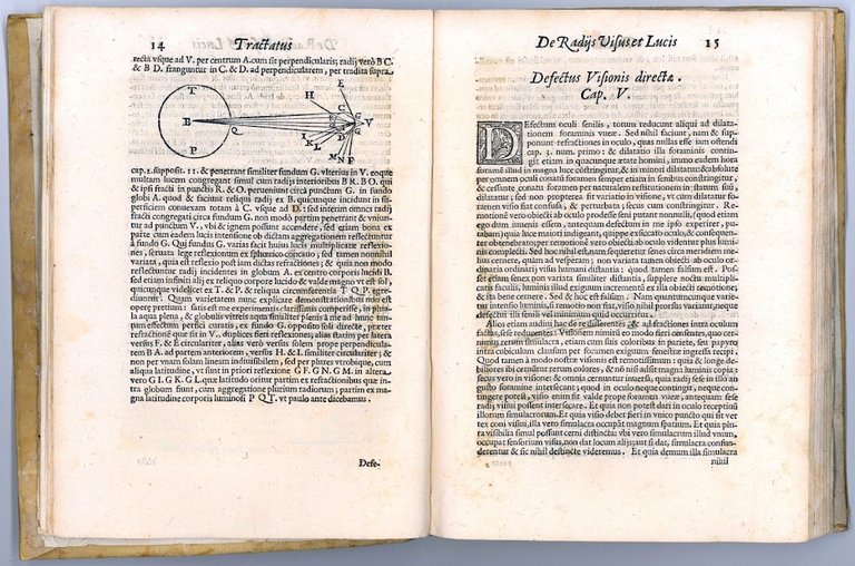 De radiis visus et lucis in vitris perspectivis et iride …