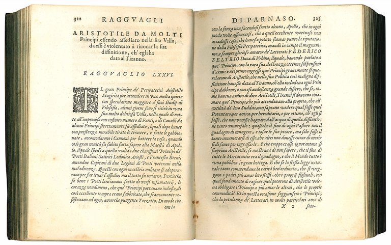 De' ragguagli di Parnaso [...] centuria prima [-seconda]. In questa …