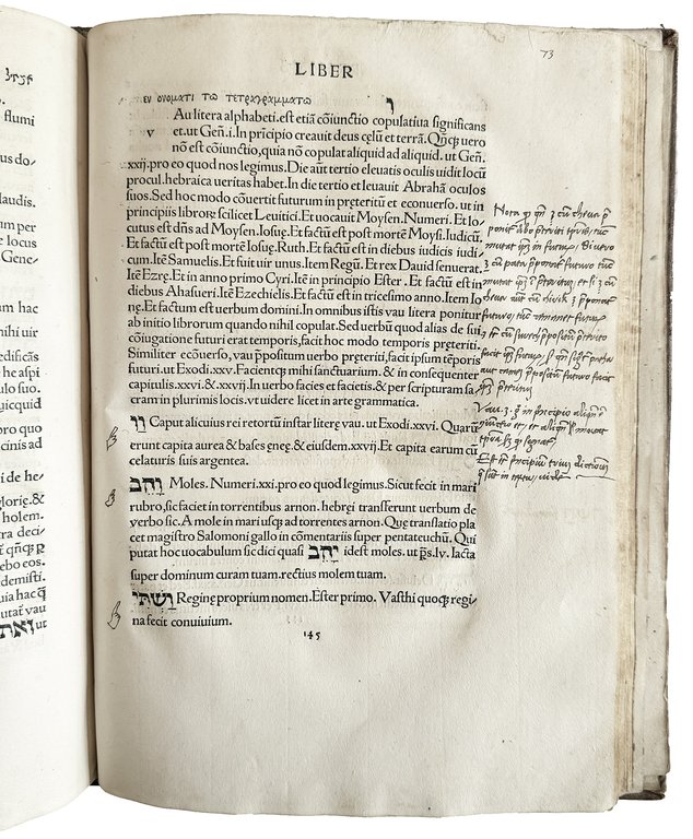 [...] De rudimentis hebraicis. Colophon: Phorce in aedib. Tho. Anshelmi …