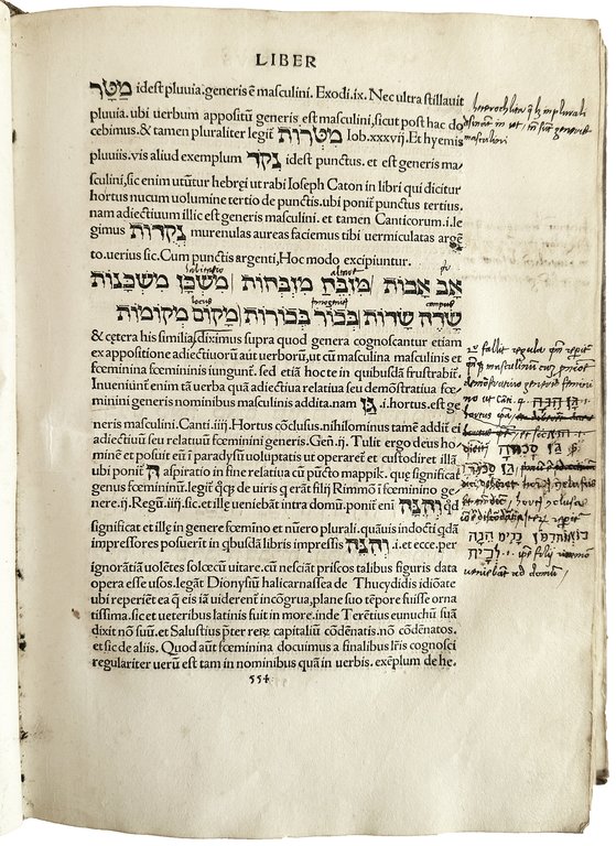 [...] De rudimentis hebraicis. Colophon: Phorce in aedib. Tho. Anshelmi …