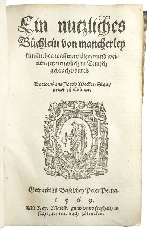 De vera curandae pestis ratione, liber unus [...]