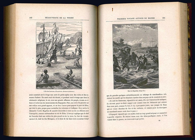 Découverte de la terre par Jules Verne 59 dessins par …
