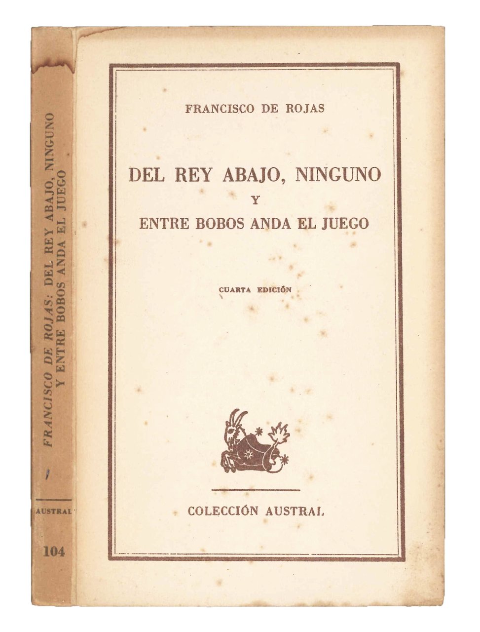 Del Rey abajo, ninguno y Entre bobos anda el juego. | Immagine principale