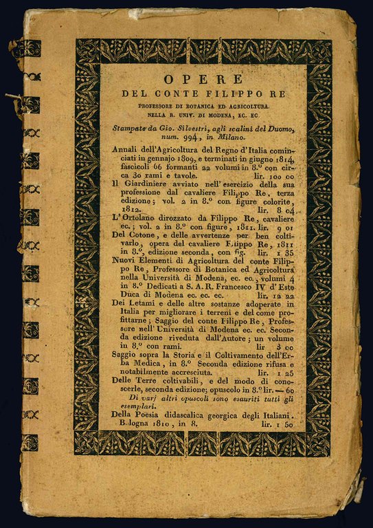 Della coltura de' prati di G. P. Peyla torinese. Nuova … | Immagine Gallery 1