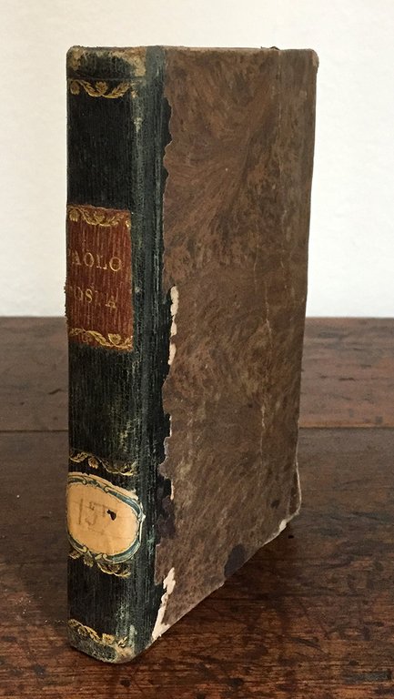 Della elocuzione libro uno di Paolo Costa da esso riveduta …