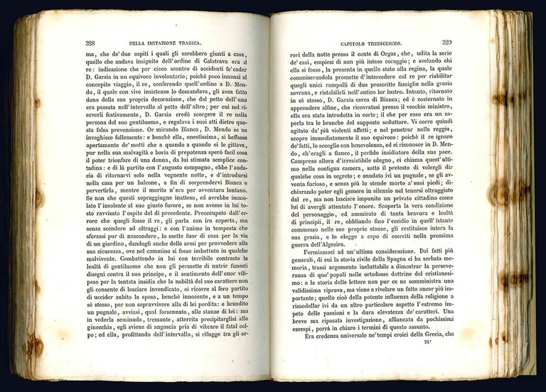 Della imitazione tragica presso gli antichi e presso i moderni. …